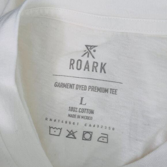 Roark Shirt Mens Large Tahiti Tahitian Dream Graphic Premium Tee Tshirt Surf L - Picture 2 of 7